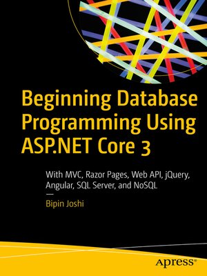 cover image of Beginning Database Programming Using ASP.NET Core 3